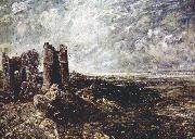 John Constable Hadleight Castle oil painting